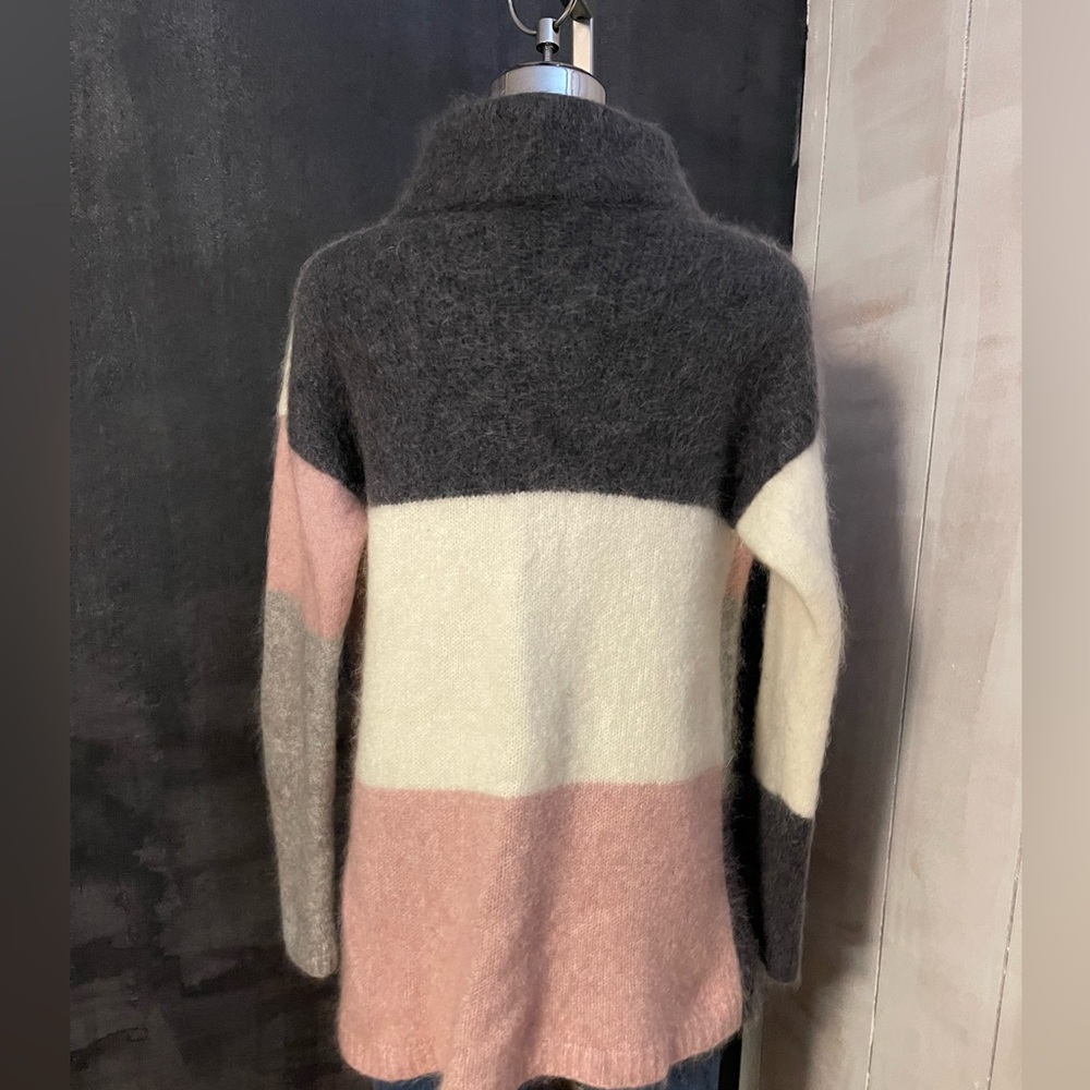 Sarah Pacini Charcoal Knit Sweater - Picture 4 of 7